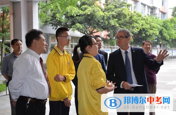澳大利亞、美國高中校長“空降”成都高新實驗，為學生來華交流探路