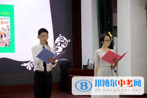 成都樹德外國語學校初二年級舉行英語話劇表演