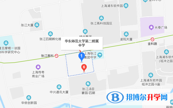 華東師范大學(xué)第二附屬中學(xué)國際部紫竹校區(qū)地址在哪里